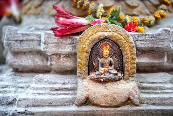 Buddha staty i nepal — Stockfoto