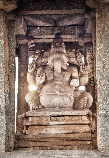 Statua Ganesh in Hampi — Foto Stock