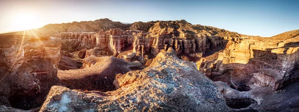 Charyn canyon i Kazakstan — Stockfoto