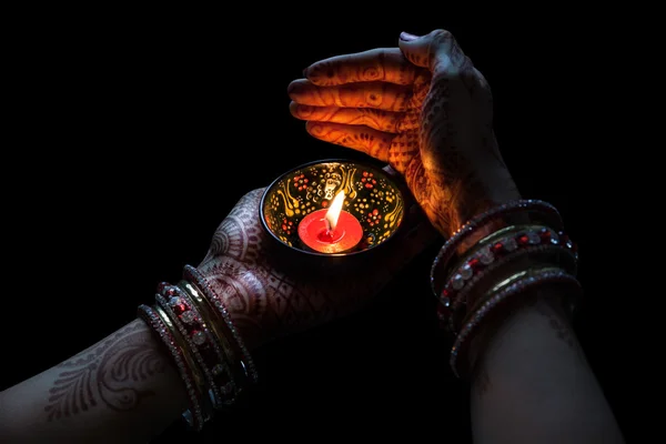 Diwali-Feier — Stockfoto