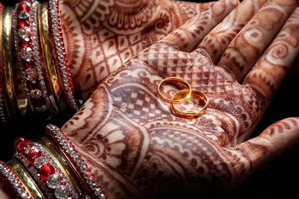 Індійські весільні церемонії — стокове фото