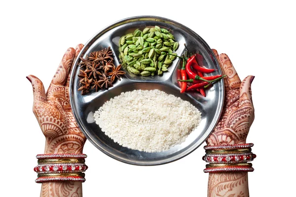 Індійська кухня — стокове фото