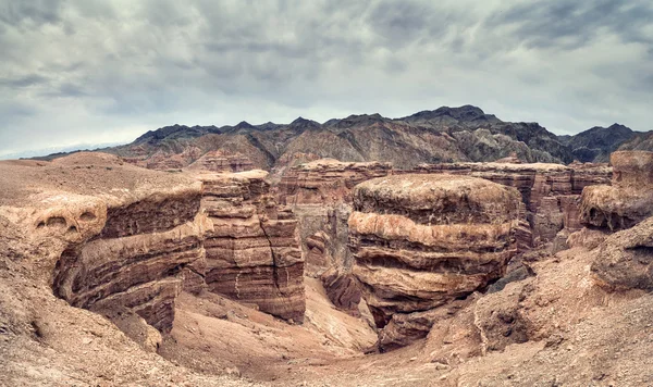 Charyn canyon i Kazakstan — Stockfoto