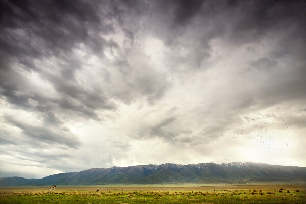 Mountains in Kazakhstan