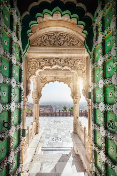 Jaswant Thada puerta conmemorativa — Foto de Stock