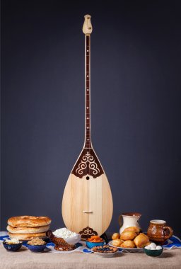 Dombra ve kazak gıda