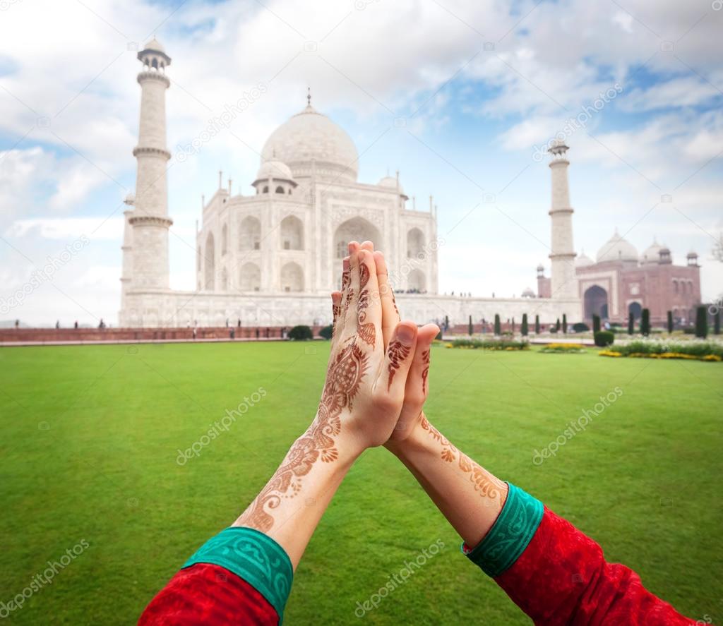 Namaste Taj Mahal 