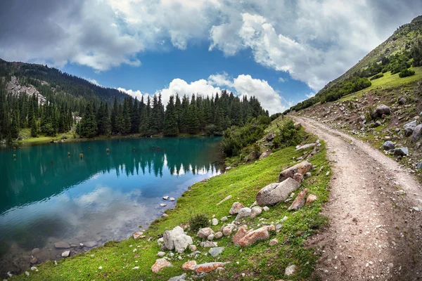 Lago di montagna — Foto Stock