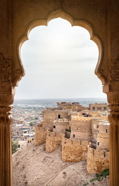 Jaisalmer fort utsikt — Stockfoto