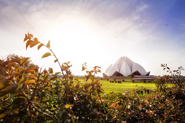 Templo del Loto en la India — Foto de Stock