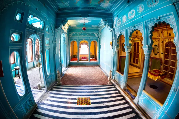 Blue rooms in City Palace — Stock Photo, Image