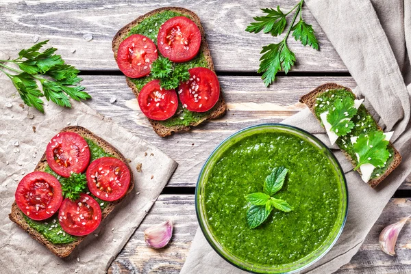 sağlıklı sandviç