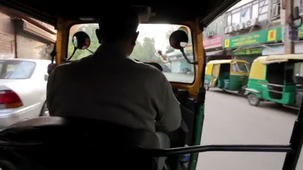 Hlavní noční Bazar v Novém Dillí — Stock video