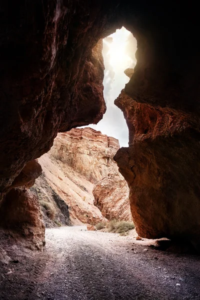 Charyn canyon in Kazachstan — Stockfoto