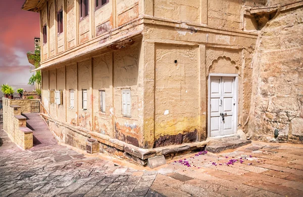 Mehrangarh fort evde — Stok fotoğraf