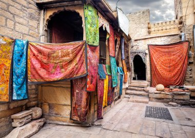 Sokaklarda Pazar Hindistan'da