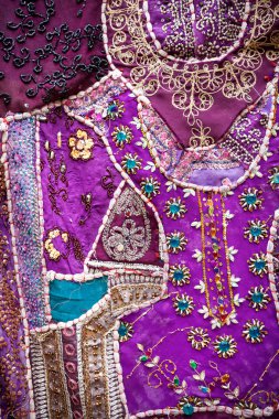 Etnik Rajasthan el yapımı yastık