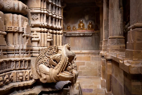 Jain temples in Jaisalmer fort — Stock Photo, Image