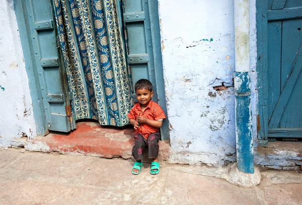 Calles de Taj Ganj Área en la India — Foto de Stock