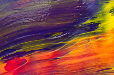 Soyut sanat geçmişi. El çizimi guaj resmi. Renk dokusu