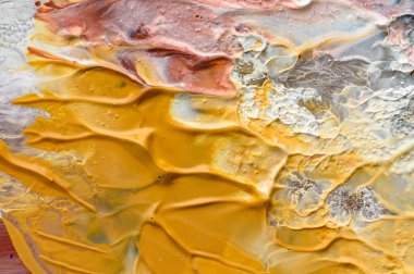 Soyut sanat geçmişi. El çizimi guaj resmi. Renk dokusu.