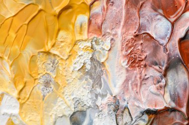 Soyut sanat geçmişi. El çizimi guaj resmi. Renk dokusu.