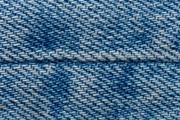 Jeans close up background. Denim stitching — Stock Photo, Image