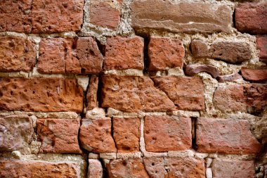 Tuğla duvar dokusunun arkaplanı