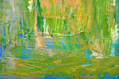 sanat arka plan. el-boyalı arka plan. Öz yapılmış.