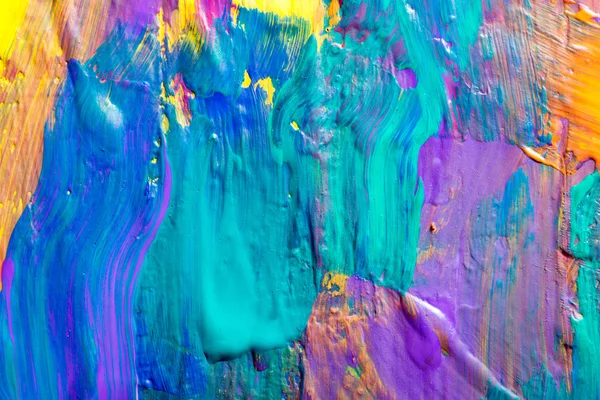 Fondo Abstracto Del Arte Fondo Pintado Mano Auto Hecho — Foto de Stock