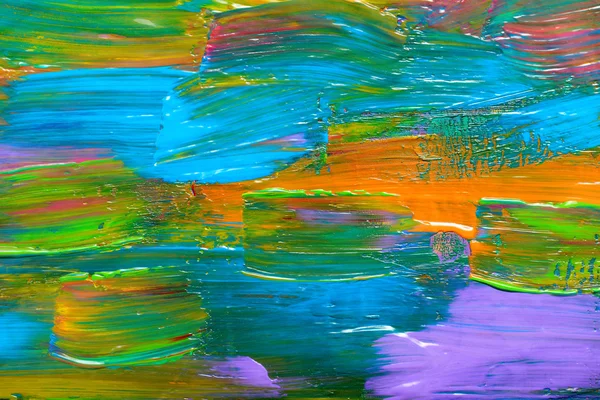 Fondo Abstracto Del Arte Fondo Pintado Mano Auto Hecho — Foto de Stock