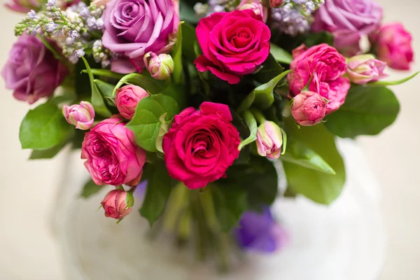 Bloemen boeket achtergrond — Stockfoto