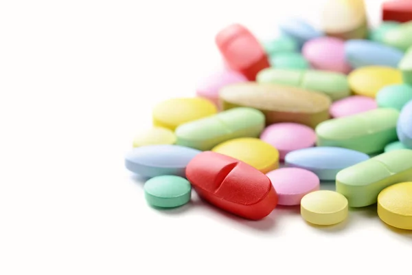 Renkli tıbbi ilaçlar — Stok fotoğraf