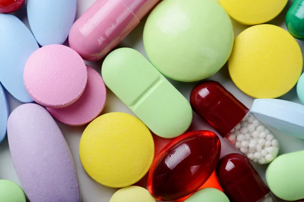 Colorful medical pills — Stock Photo, Image