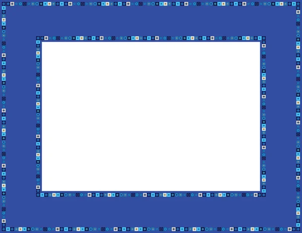 Beaded frame — Stock Vector