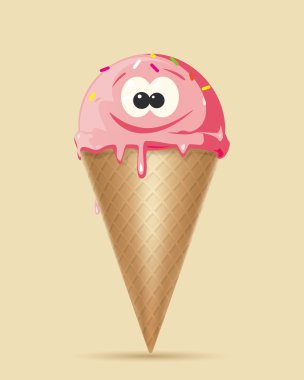 Dondurma karakter Set 1