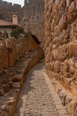 Sahil hattındaki eski şehir yolu Alanya