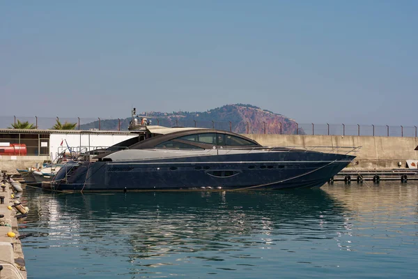 Yacht in the docks