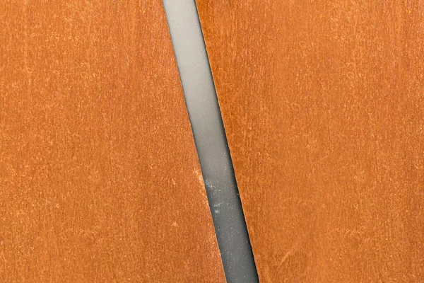Сжатая текстура из ржавого очищенного металла. Гранж-фон. — стоковое фото