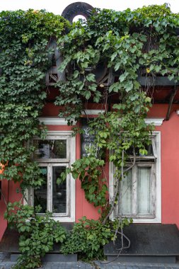 Tarihi bir binada güzel bir ön cephe