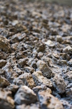 Kahverengi Tuğlalar Duvarı Deseni.