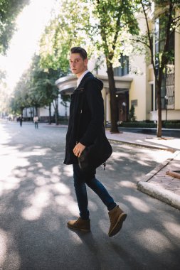 Şık hipster modeli