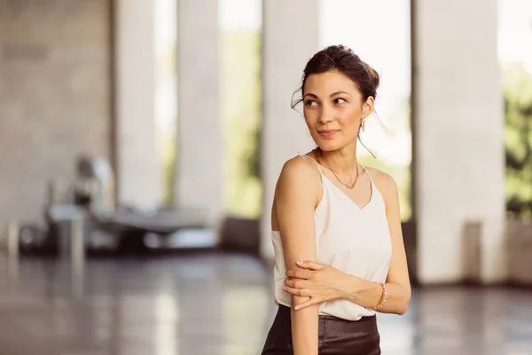 Retrato de una mujer de negocios — Foto de Stock