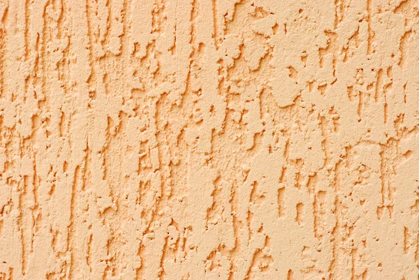 Plaster dark peach colour wall background.. Decorative render for your design Stock Picture