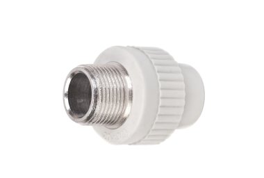 Montaj - pvc bağlantı coupler beyaz izole polipropilen borular bağlanmak için