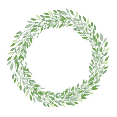 Çiçek vintage çelenk 