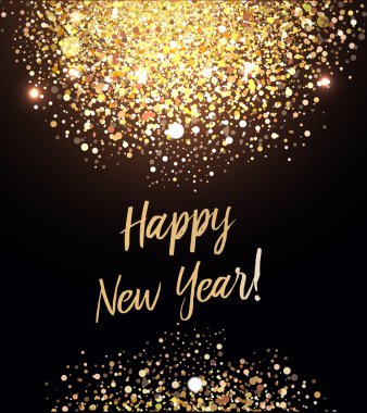 Mutlu yıllar kartı.