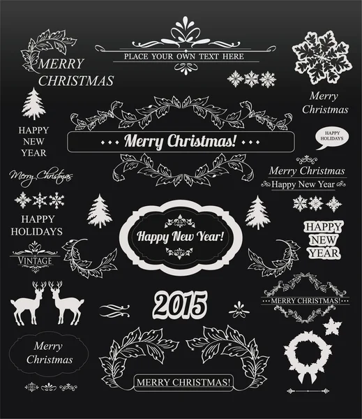 Noel süslemeleri seti