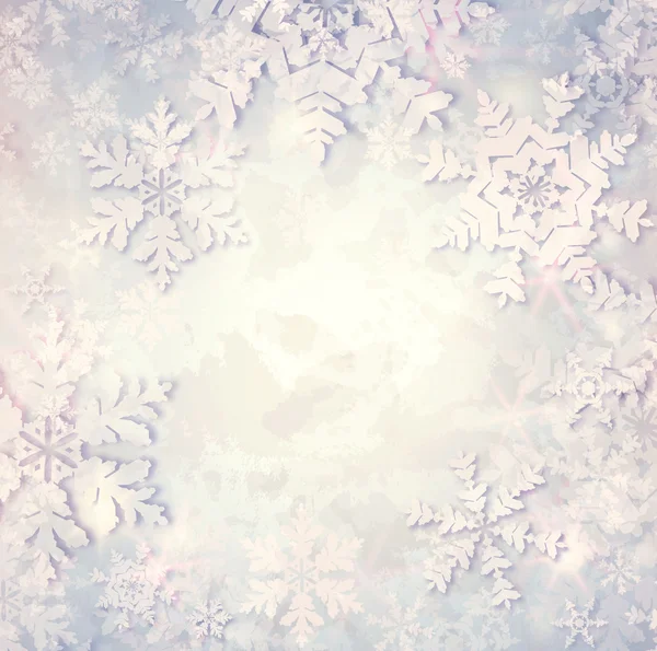 Christmas Snowflakes Background — Stock Photo, Image