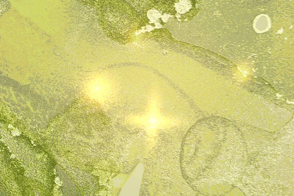 Altın tozlu parlak yeşil mermer desen